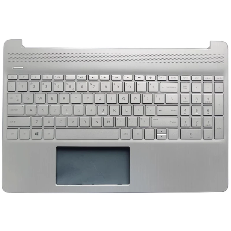 

Original New Laptop Case For HP 15-DY 15-EF 15S-EQ 15S-FQ TPN-Q222 Palmrest Upper Case C Cover Shell With US Keyboard