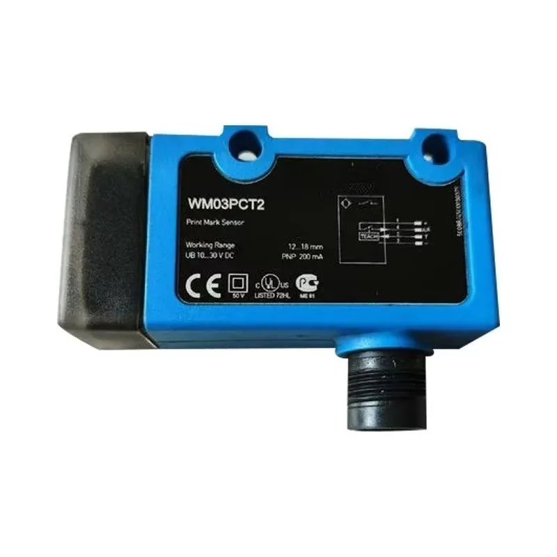 WM03PCT2 Photoelectric Sensor Switch NPN DC 6-36V 3-Wire Proximity Sensor for Conveyor Industrial Control