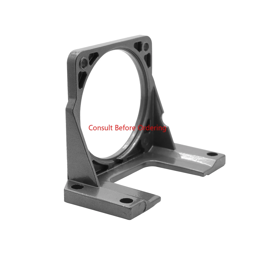 

L Type AC Motor DC Motor Mounting Bracket 60mm 70mm 90mm 104mm Gear Motor Foot Bracket