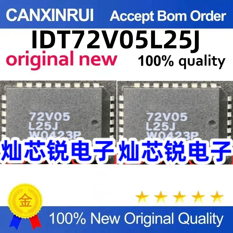 IDT72V05L25J PLCC32 Package FIFO Memory Imported Hot Sale Quality Assurance Welcome to consult