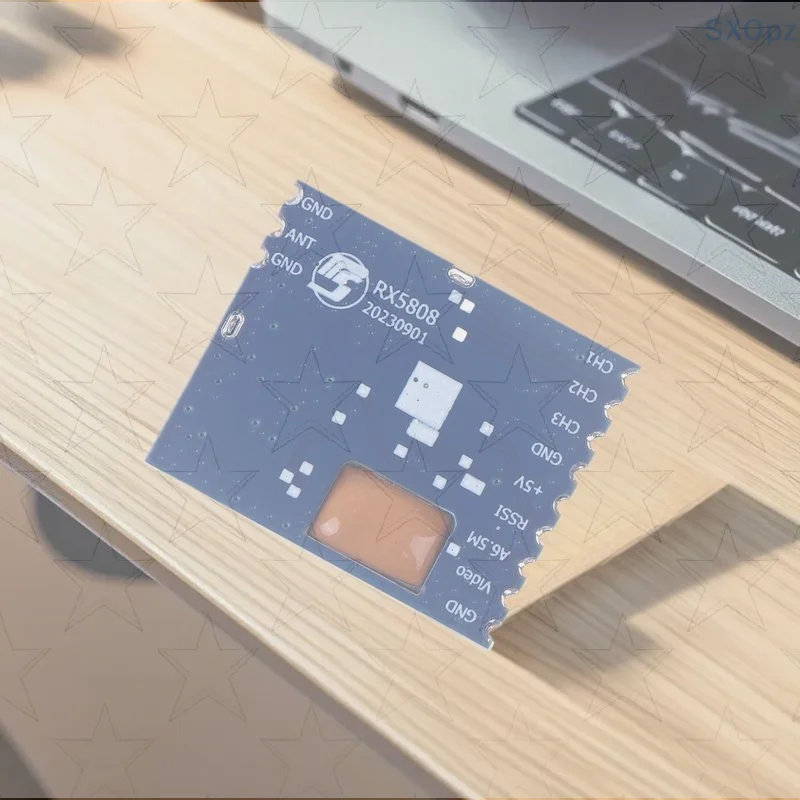 

Система Enrich FPV с модулем беспроводного аудио и видеоприемника RX5808, полоса пропускания 4,9G