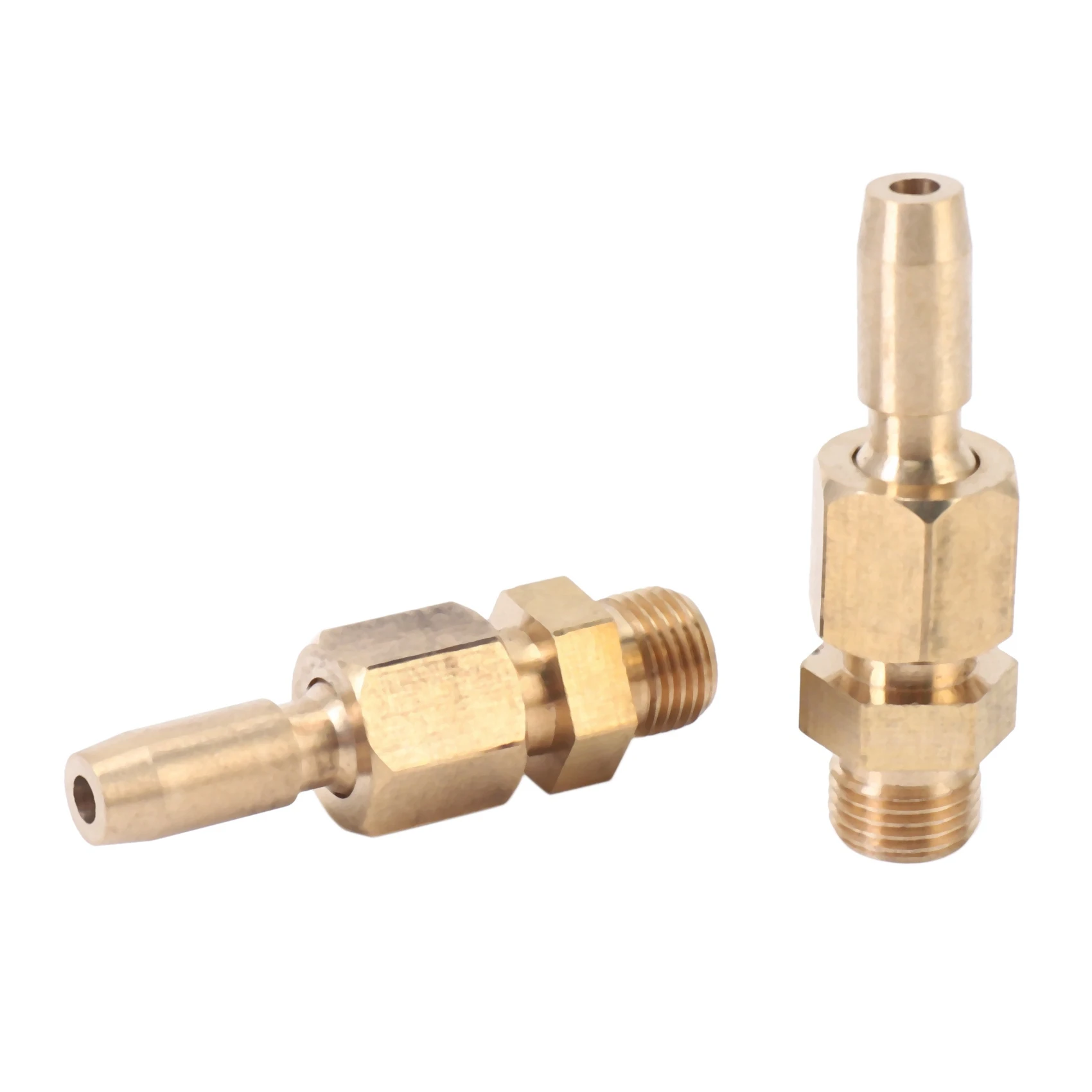 ABMS-60Pcs 1/8 Inch DN6 Brass Gushing Spray Water Fountain Nozzles Universal Water Curtain Nozzle