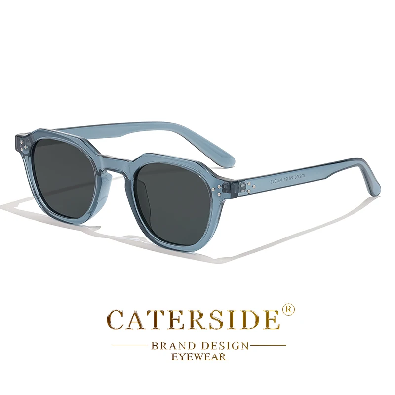 Lunettes de soleil polygonales rétro CATERSIDE 7