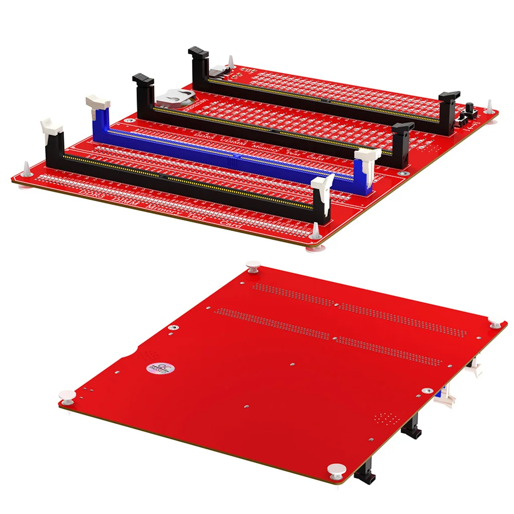 3 in 1 Memory Test Card with LED Indicators for Desktop Computer for DDR3 / DDR4 / DDR5 UDIMM/RDIMM Memory
