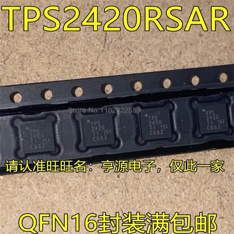 1-10PCS TPS2420RSAR TPS2420 QFN16