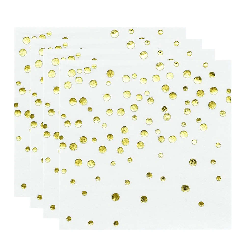 

100pcs Printed Party For Wedding Birthday Party Dinner Printed Decoration Paper Napkins Paper Napkins