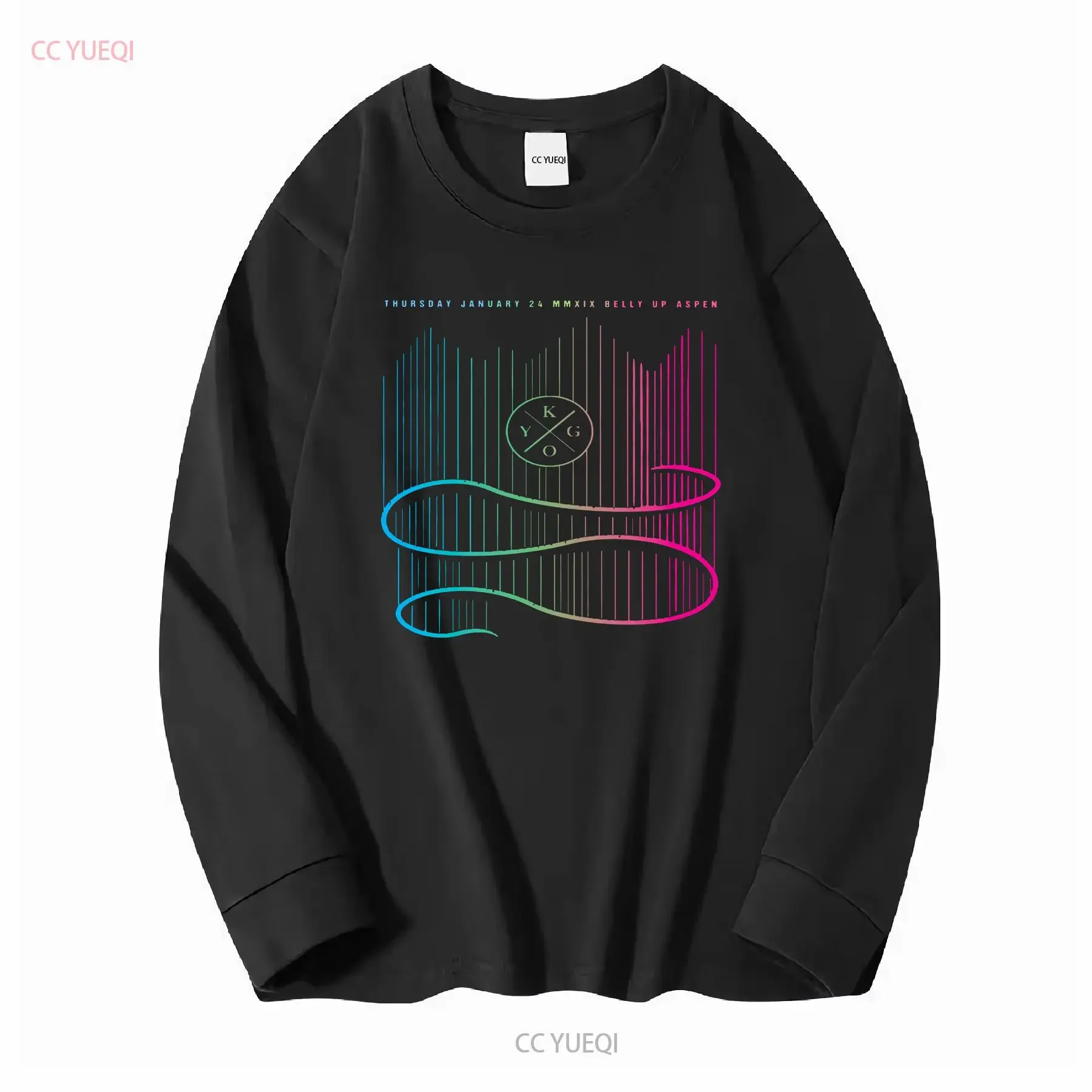 New Kygo for Fan Music Black S 2345XL T Shirt GC419 vintage Washed streetwear Stylish Soft graphic Stretched Breathable homme