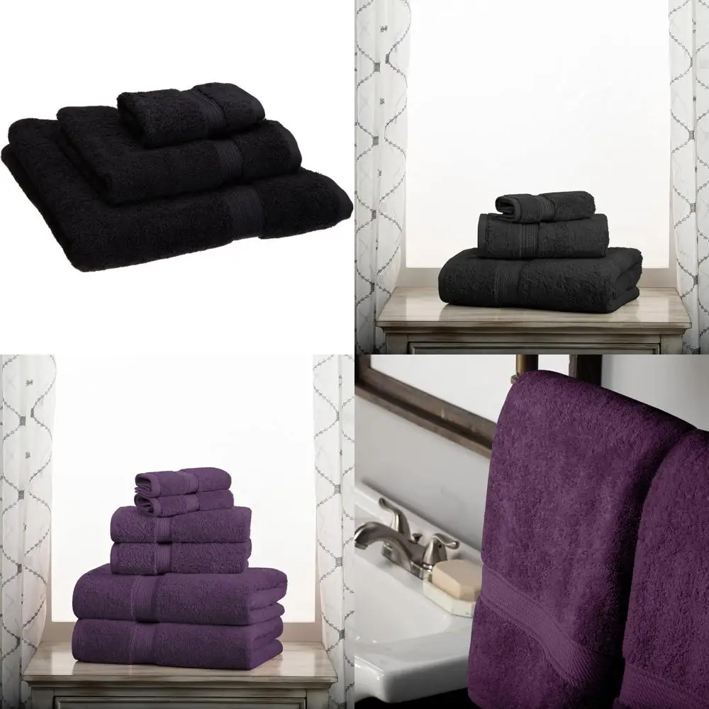 

Набор египетских хлопковых полотенец, 3 предмета, черный, мочалки, полотенца для рук, банные полотенца, роскошное белье для ванной комнаты