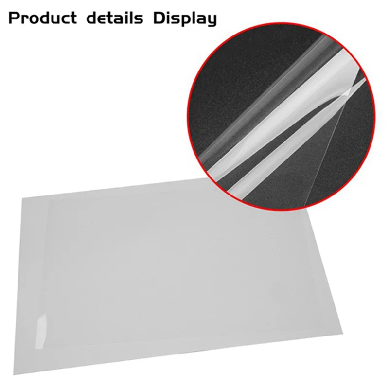 A56XQ 6 قطعة FEP Film 260X200X0.15mm للطابعة ANYCUBIC Photon M3/M3 Plus/Mono X، ELEGOO Saturn/Saturn S/4K LCD ثلاثية الأبعاد