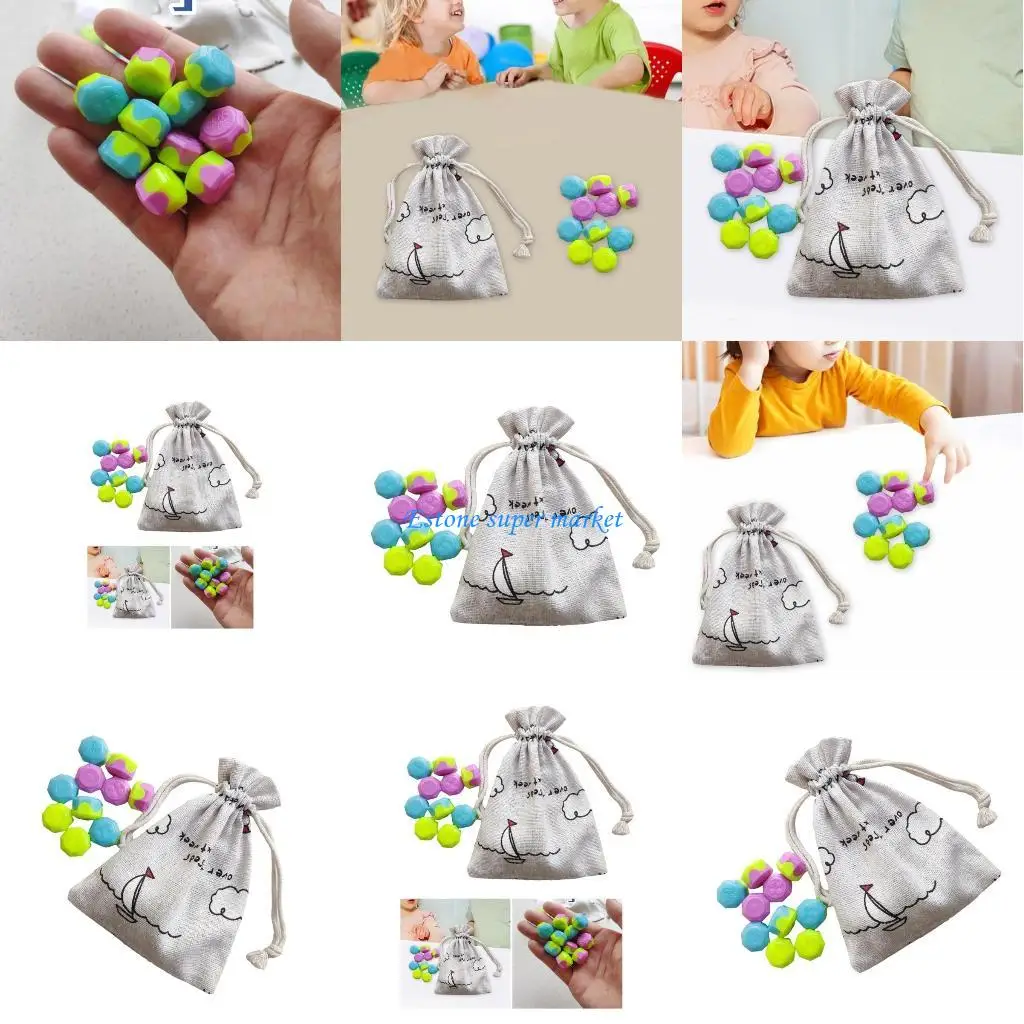 

090B Hand Skill Building Gonggi Game Stone Set For Child Improve Fine Motor Ability