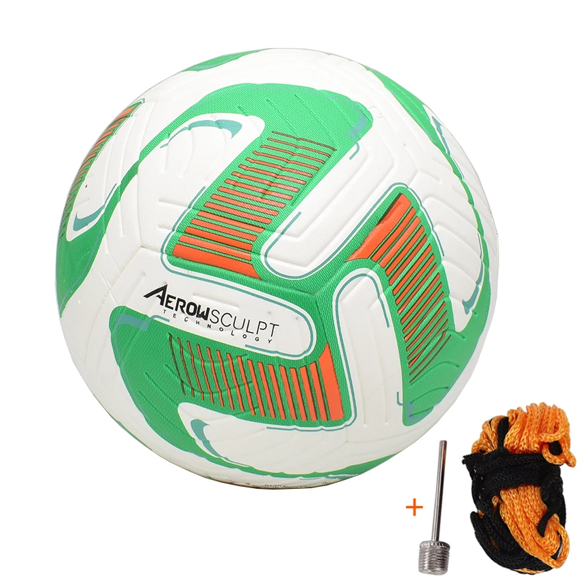 Balón de entrenamiento de fútbol para hombres y mujeres, balón de fútbol para interiores, Fútbol al aire libre, tamaño 5 PU