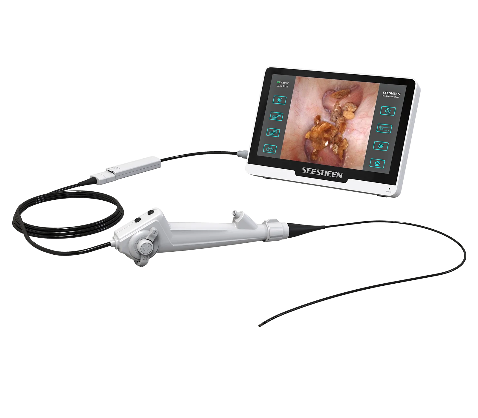 Single use disposable HD Video Ureterorenoscope with 7.5 Fr for Adult and Pediatric RIRS