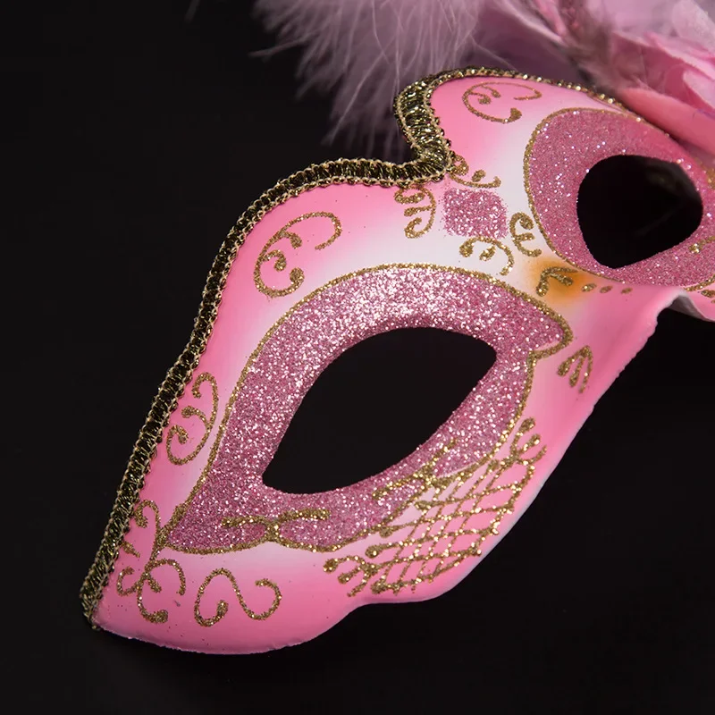 New European and American Halloween Half Face Children\'s Performance Festival Party Children\'s Ball Mask