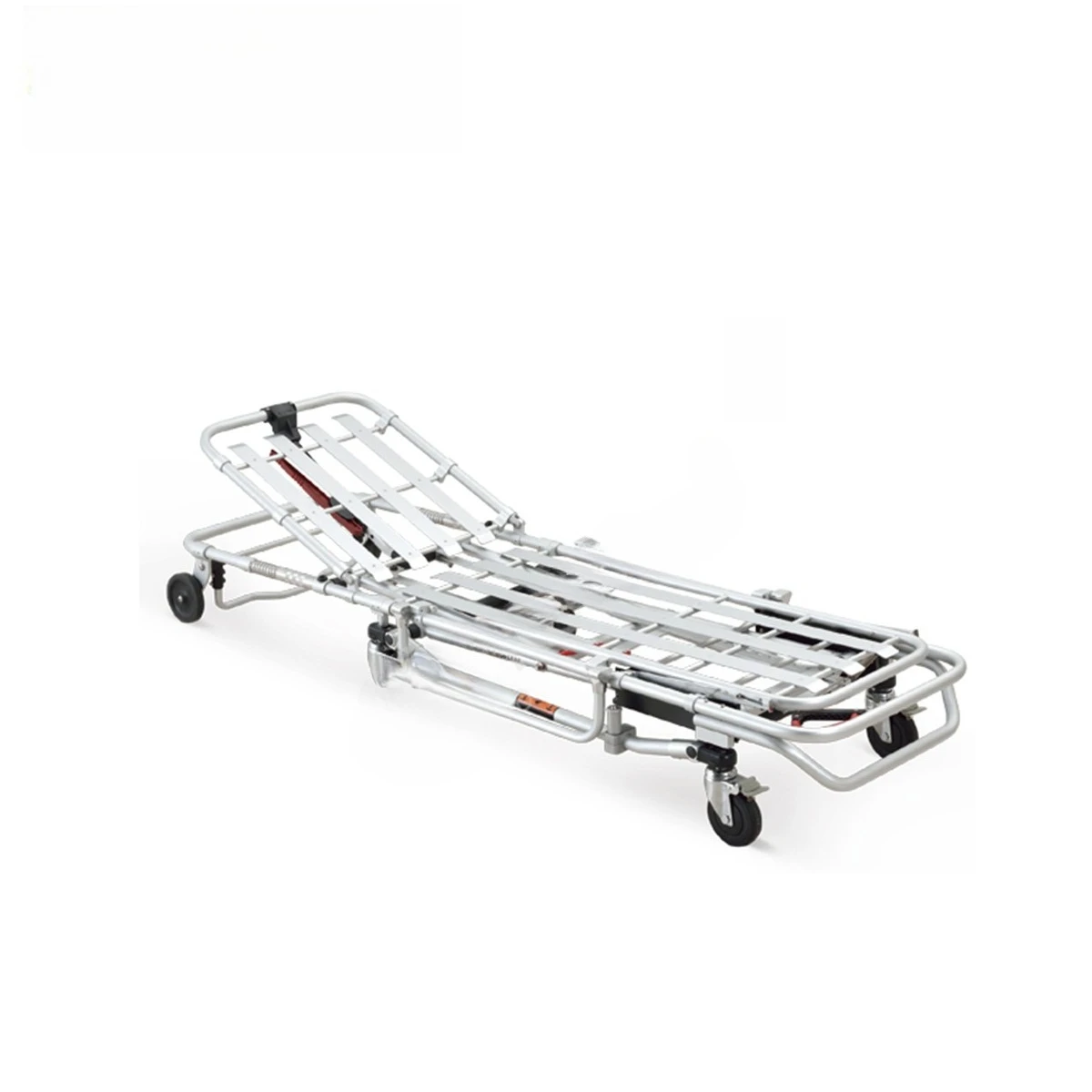 = Emergency transfer patient rescue stretcher aluminum alloy 230kg load-bearing foldable ambulance red leaf card