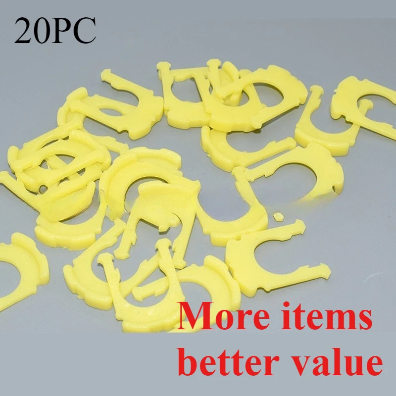 20PCS Fuel Tube Clip Clamp For Toyota Corolla Avalon Tundra Lexus Fuel Tank Pipe Connector Fastener