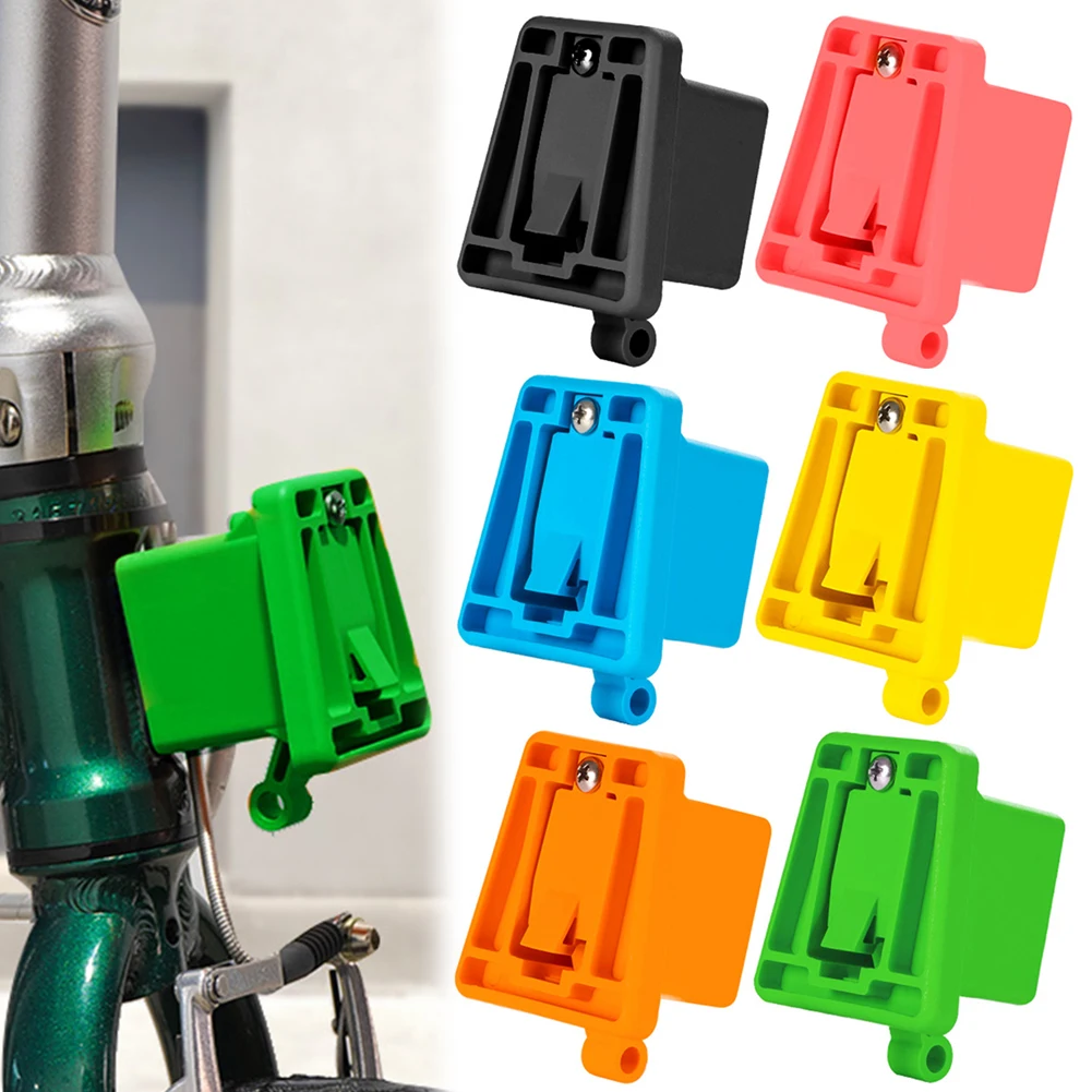 

Bike Front Carrier Adapter Block with Screw Accessories Bicycle Pig Nose Mounting Adapter for Brompton Folding Bike