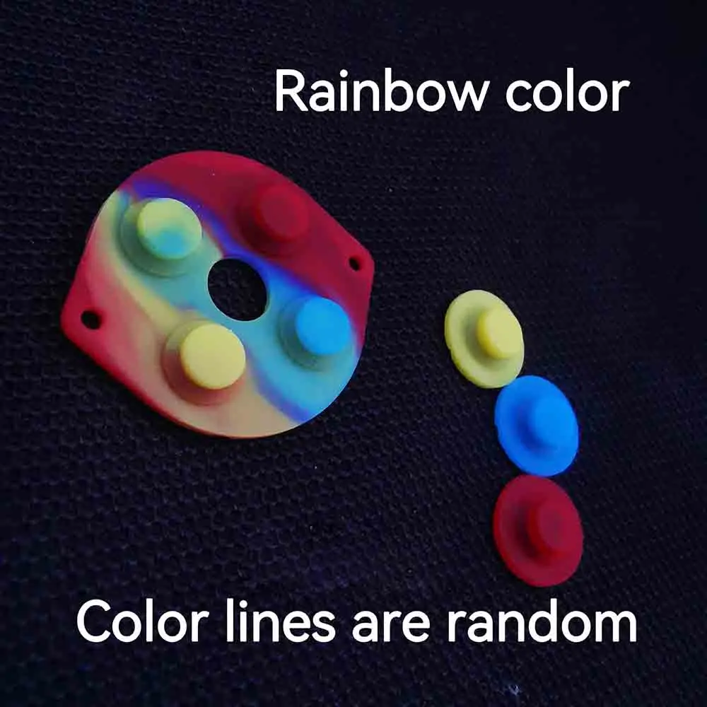 ใหม่ GG ปุ่ม Conductive ยางแผ่นสำหรับ SEGA Game Gear สำหรับ SEGA GG สูงหน้าจอ LCD Backlight ชุด