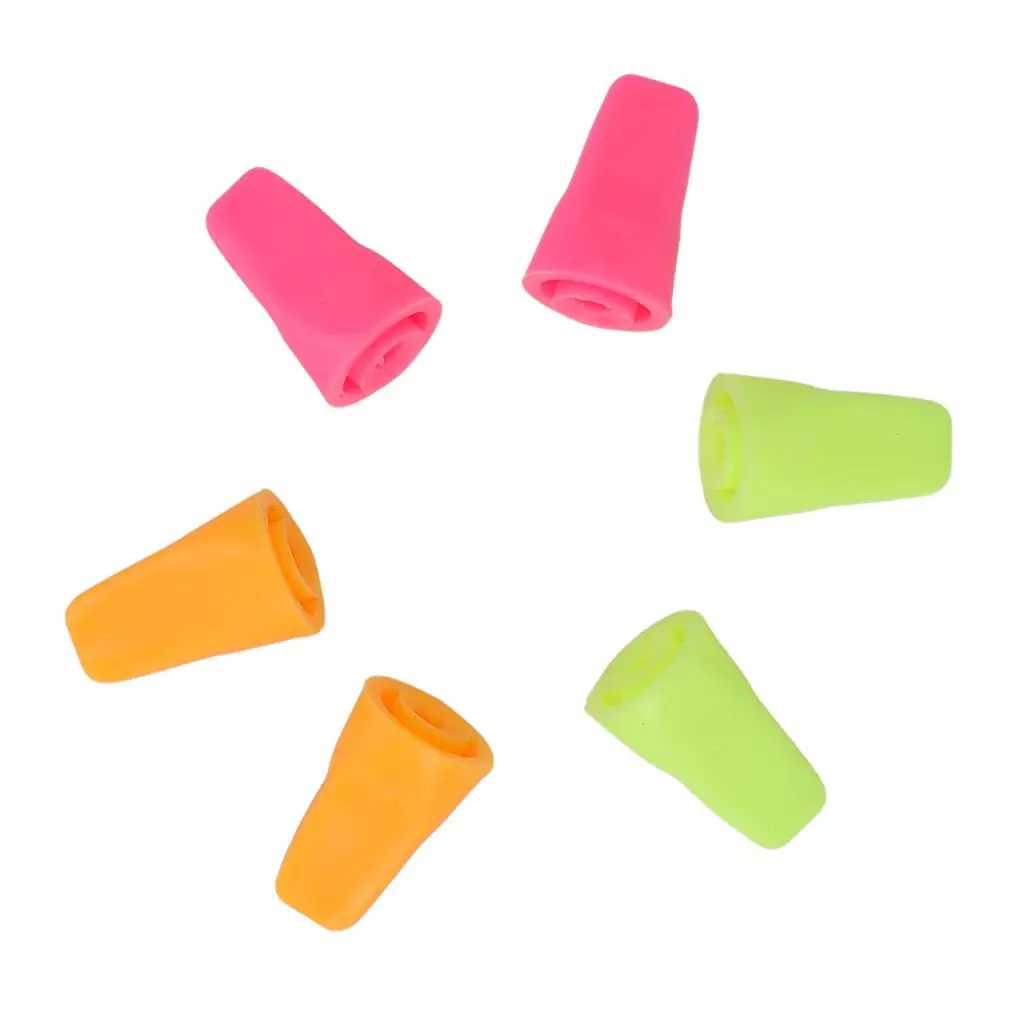 6pcs Cone Shaped Knitting Point Weaving Crocheting 2.5x1.5cm