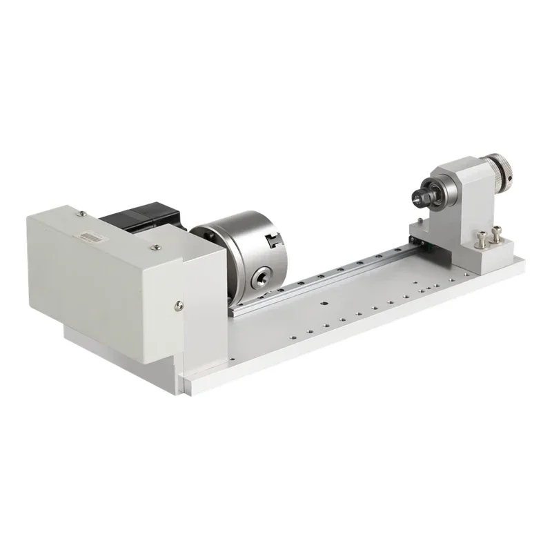 Image 3: Tête de division CNC outils de gravure 3D Machine de gravure Rail coulissant 4ème axe de Rotation axe Axe A CNC