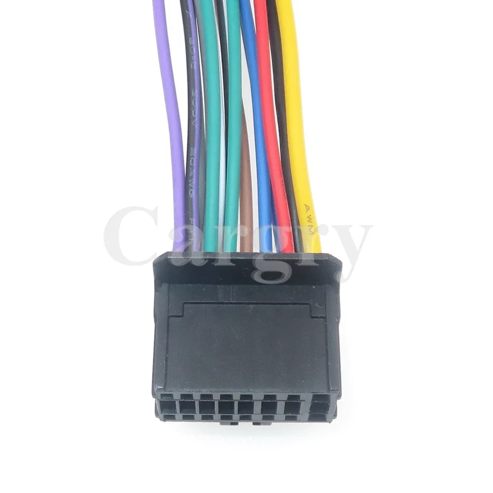 1 Set 16P AC Assembly Car Stereo Radio CD DVD Horn Wire Harness Adaptor Universal Plug Auto ISO Connector for Pioneer 1500 2200 view 5