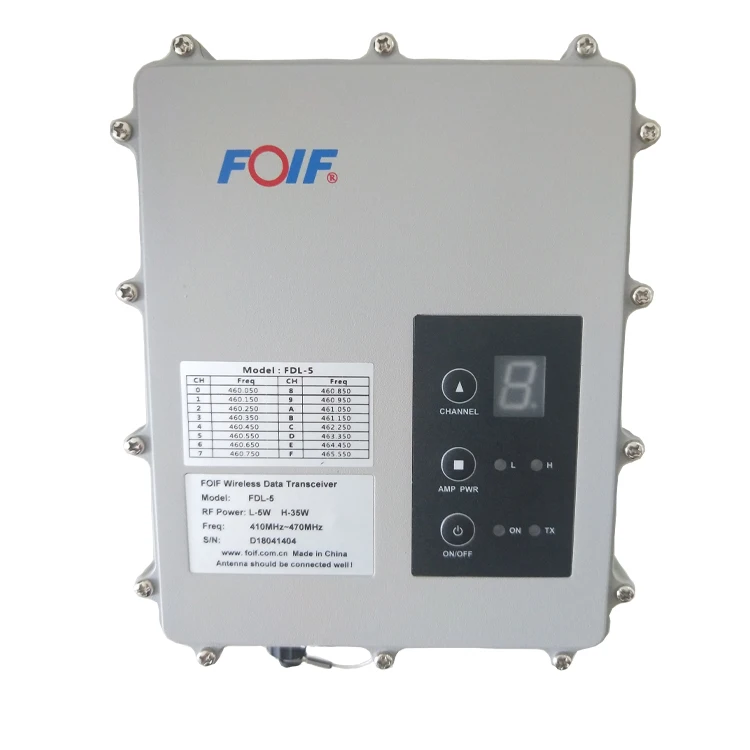 

Foif High Power Base Station RTK Outdoor Data Transceiver External Radio