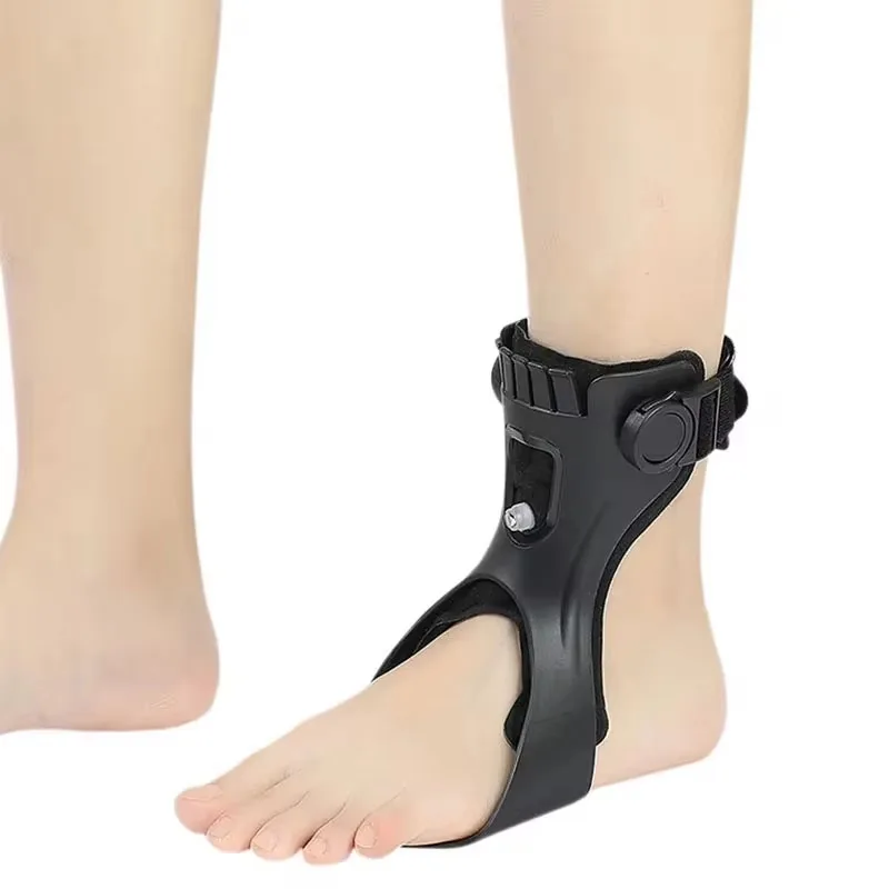 1PC AFO Drop Foot Brace Orthosis Ankle Support-With Comfortable Inflatable Airbag for Hemiplegia Stroke Shoes Walking