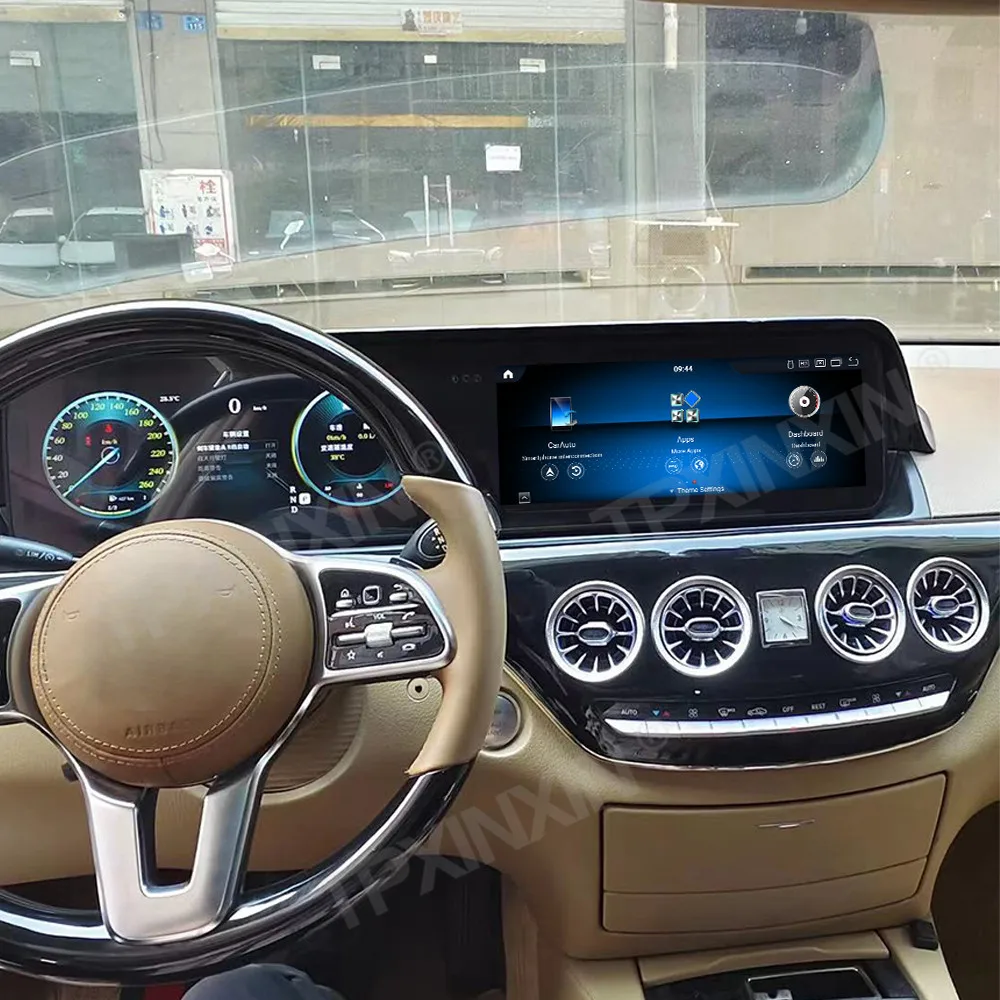 Dual 12.3 Inch Android 13 For Mercedes Benz S W221 2005-2013 Car Radio Stereo Multimedia Video Player GPS Carplay Navigation