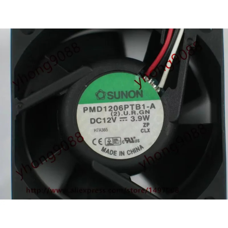 

SUNON PMD1206PTB1-A (2).U.R.GN DC 12V 3.9W 60x60x25mm Server Cooling Fan