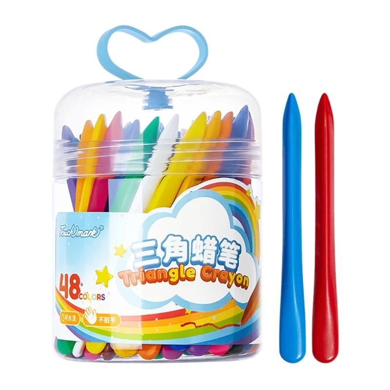 K1AA Bút Chì Màu Bút Chì Bút Chì Màu Vẽ Bút Chì Màu Bút Chì Màu Hình Tam Giác Cho Trẻ