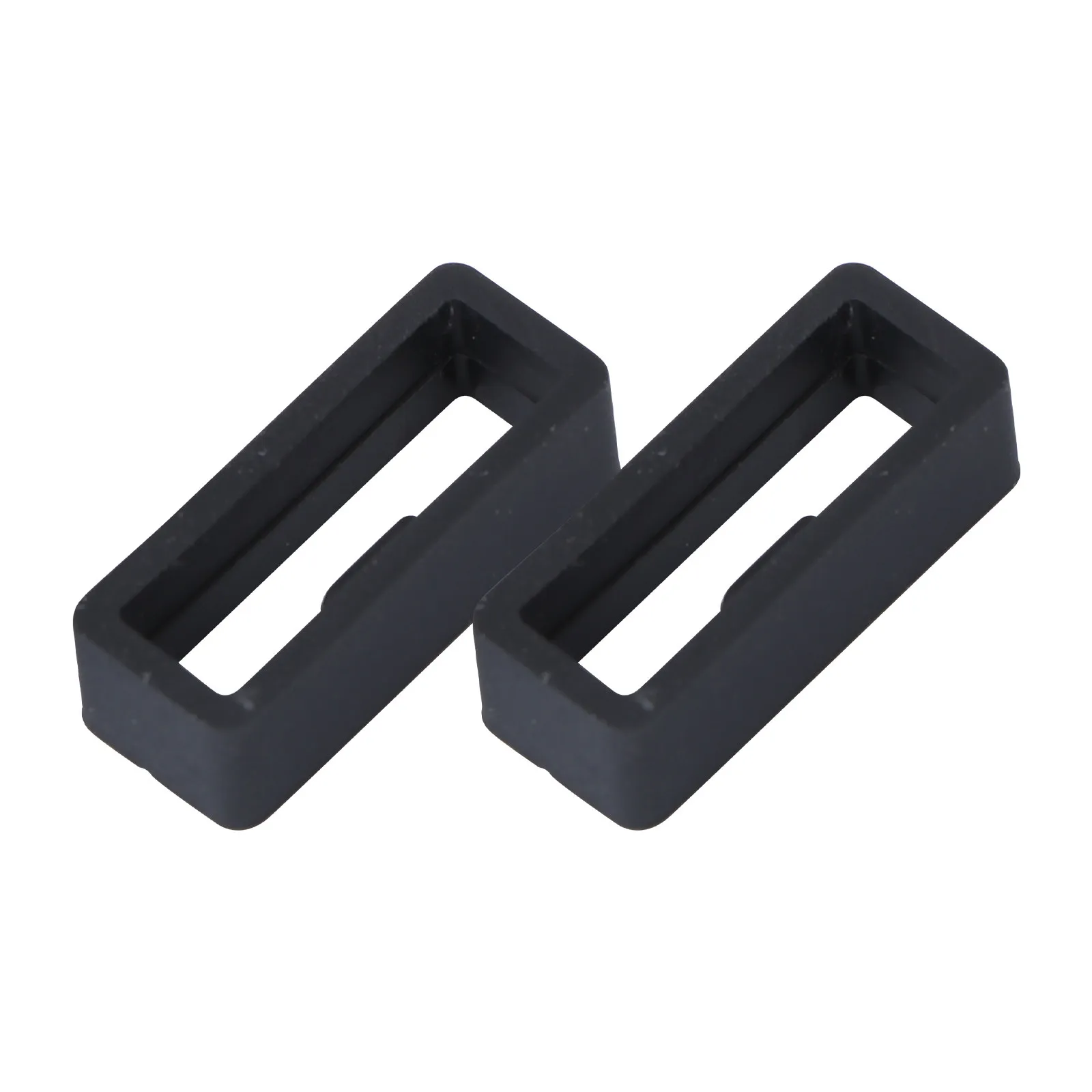 2Pcs Sturdy Silicone Watch Strap Loop Ring Soft Comfortable Replacement Band Holder for Compatible Smart Watches 22Mm Inner