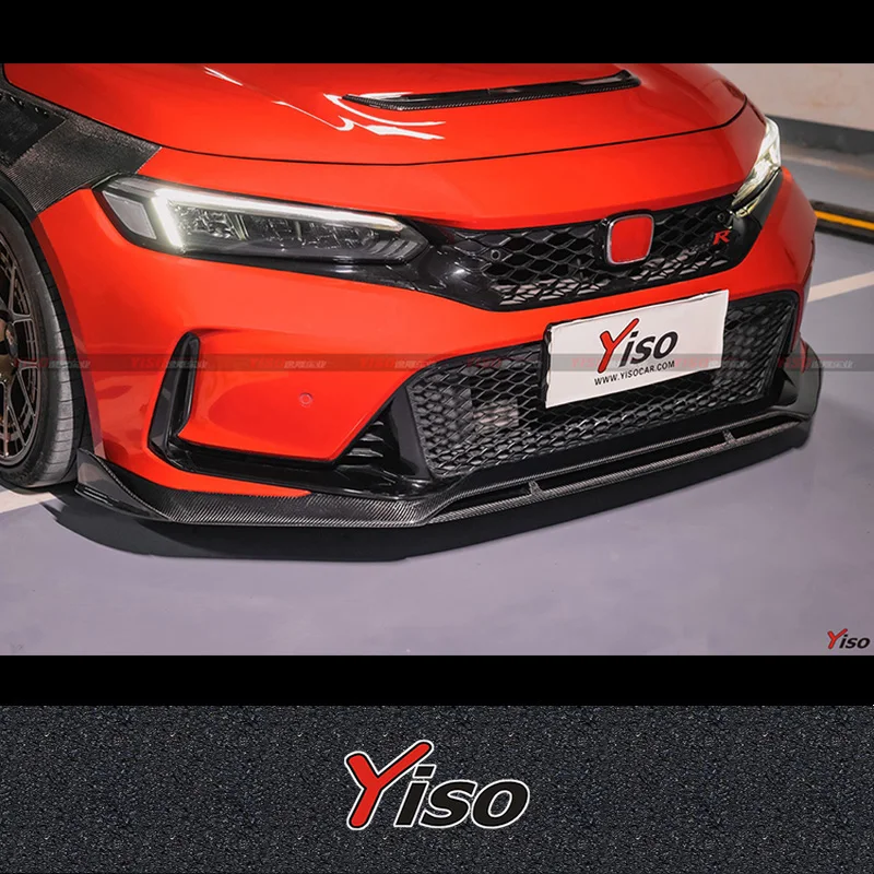 

Suitable for TypeR FL5 ADR Front Spoiler Modified encirclemen dry carbon fiber TypeR FL5 ADR front lip