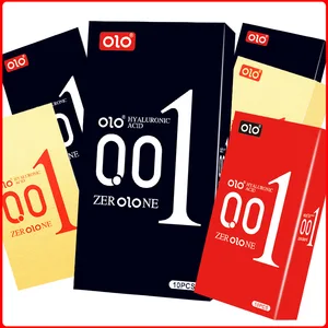 10 piezas de condones ultra delgados condones íntimos con manga de látex natural súper lubricado condón duradero para adultos 18+ juguetes sexuales 8 Mejores condones gruesos de ventas - №2