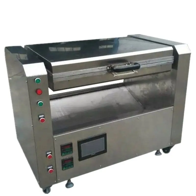 High Efficiency Automatic Rotating Electric Heating Shortbread Pancake Machine For Baking Big Cake Meat Pie Bean Cake