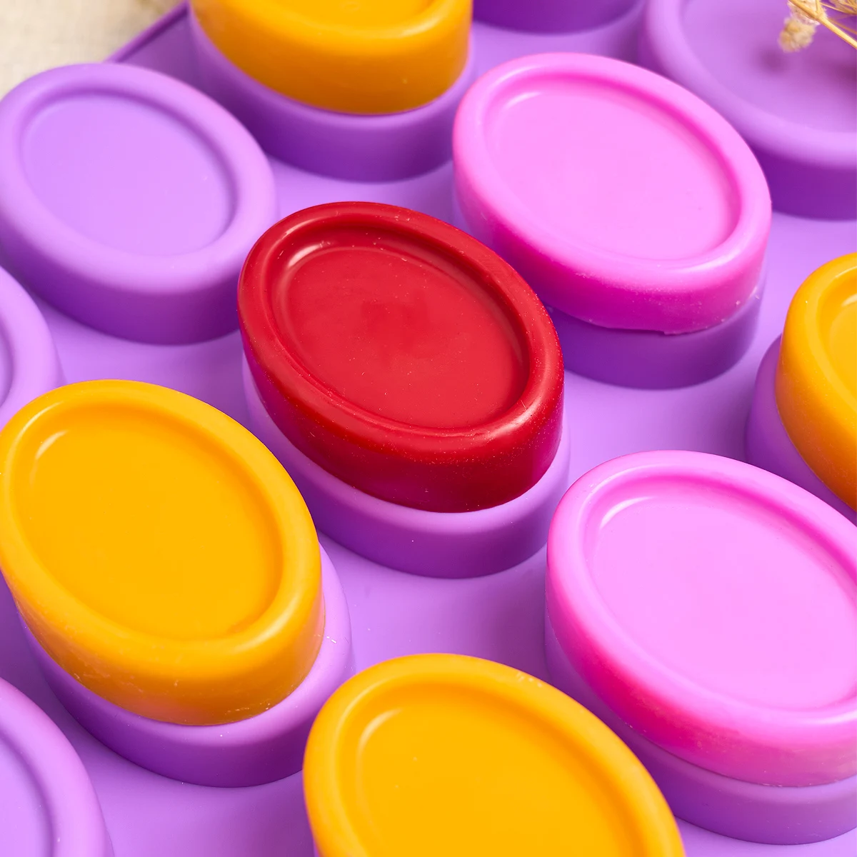 

Новые виды овальной силиконовой формы для мыла DIY 15-луновые формы для свечей, конфетный пудинг, шоколадный торт, поднос для льда, форма для выпечки, изготовление поделок