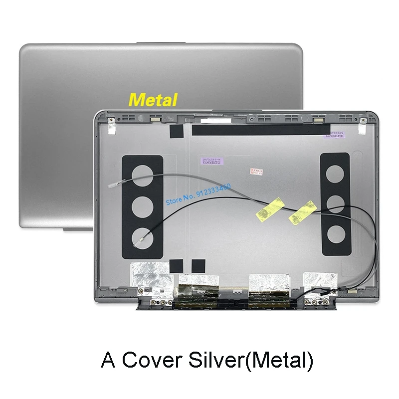 غطاء خلفي جديد لأجهزة الكمبيوتر المحمول سامسونج NP530U3C NP530U3B NP535U3C NP535U3B LCD الغطاء العلوي الإطار الأمامي Palmrest العلوي السفلي