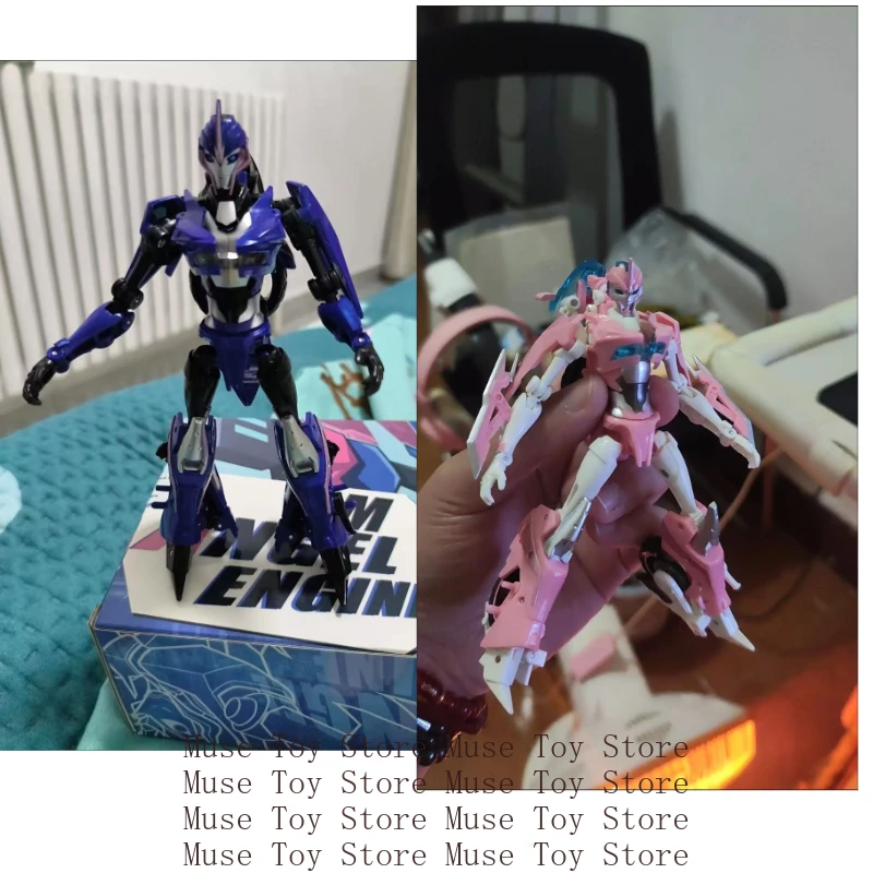 NEW APC Transformation APC-Toys First Edit Female TFP Blue Japanese Comic Ver Angel Engine Arcee Motorcycle Action Figure