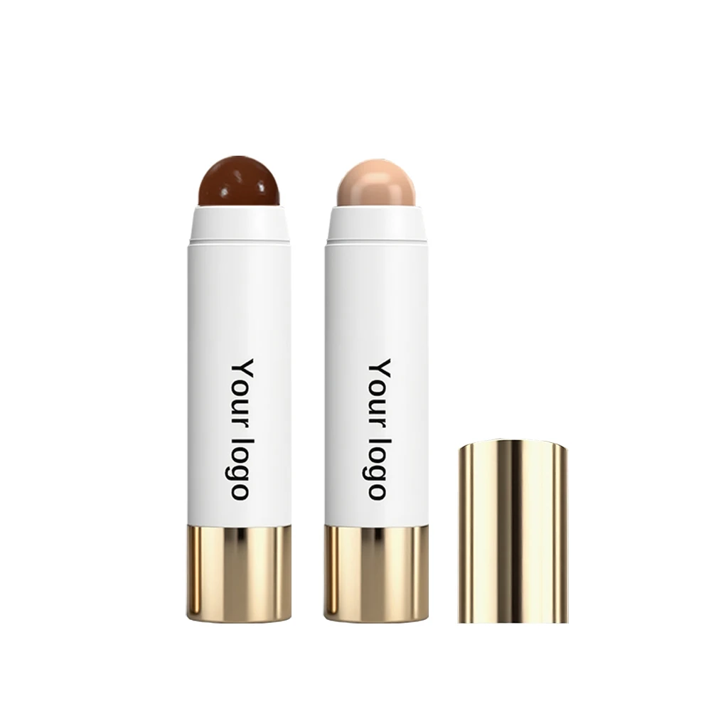 Face Concealer & Contour Stick Custom Logo Bulk High Pigment Three-dimensional Natural Brighten Waterproof Private Label Makeup