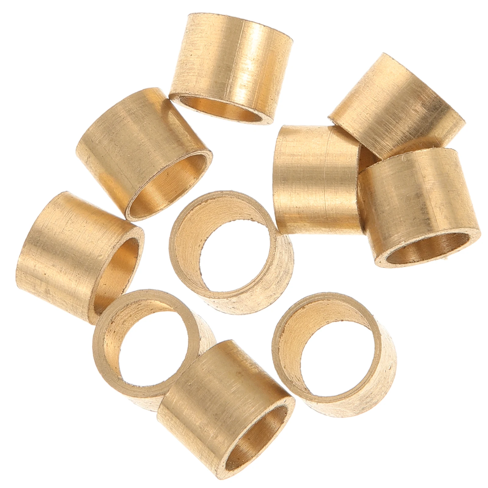 

10pcs Ferrules for Billiard Cue Billiards Replacement Ferrules Stick Accessories 10MM No Threads Pool Snooker Parts Replacement