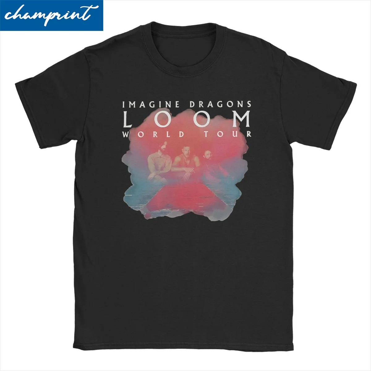 Loom Tour 2024 New Album Men Women's T Shirts Imagine Dragons Band Crazy Tees Short Sleeve T-Shirt Cotton New Arrival Tops