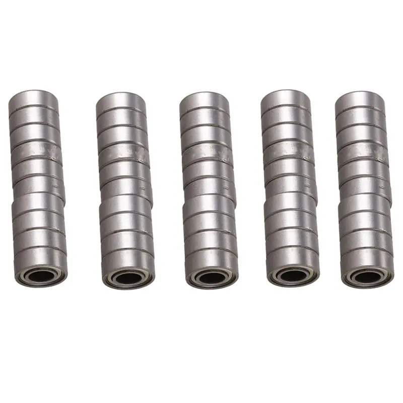 KYCOR-6Mm X 13Mm X 5Mm Miniature Deep Groove Radial Ball Bearings 686Z 50Pcs