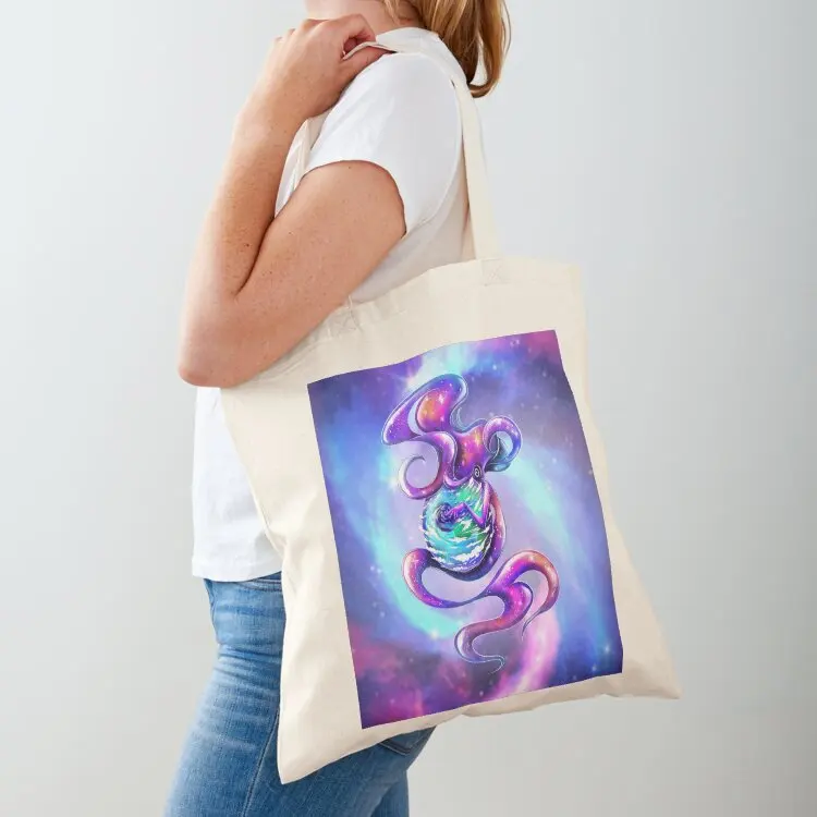 

Giant Galaxy Mermaid Tote Bag reusable shopping bags Portable shopping bag tote bag women large size bags