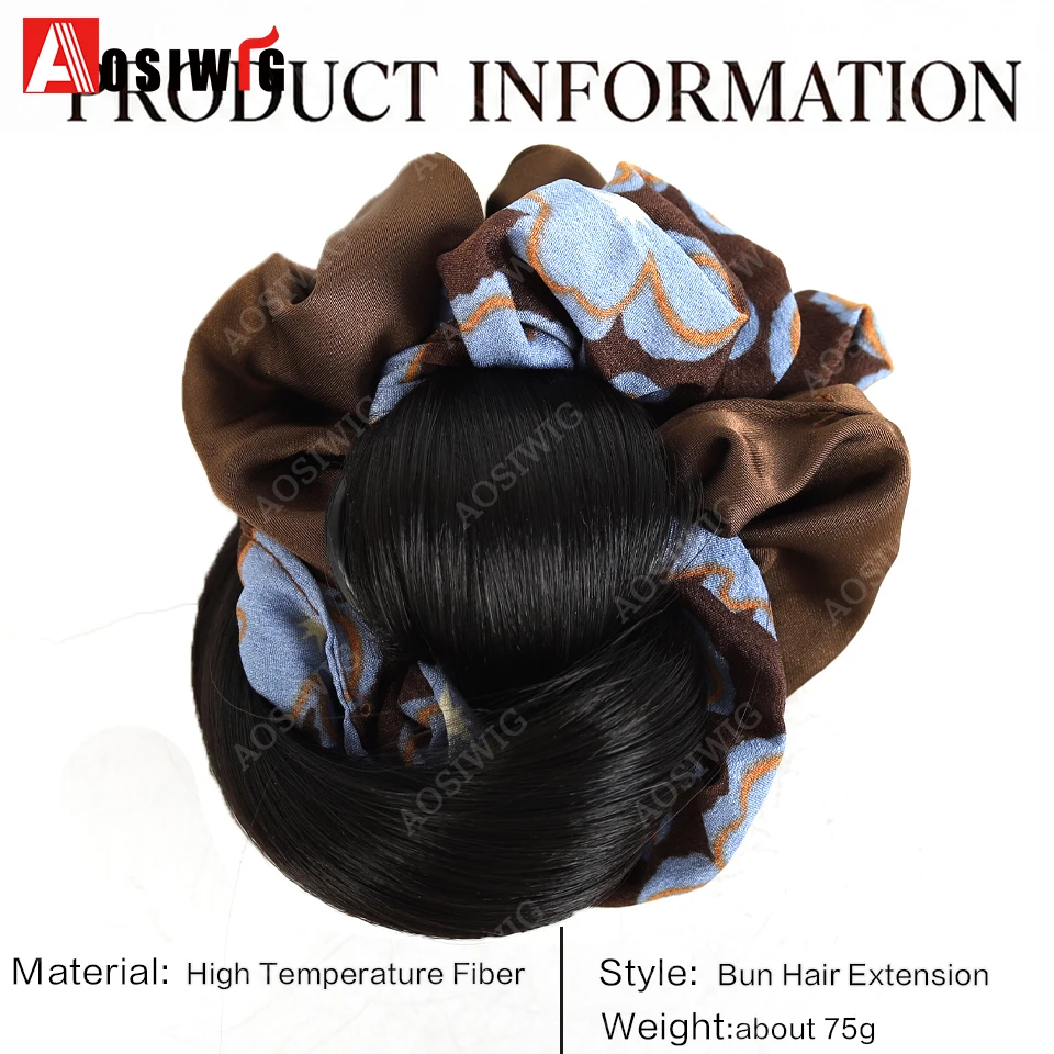 Synthetic Claw Clip Bun Hair E - đánh giá và giá Claw Clip Messy Bun Hair Piece