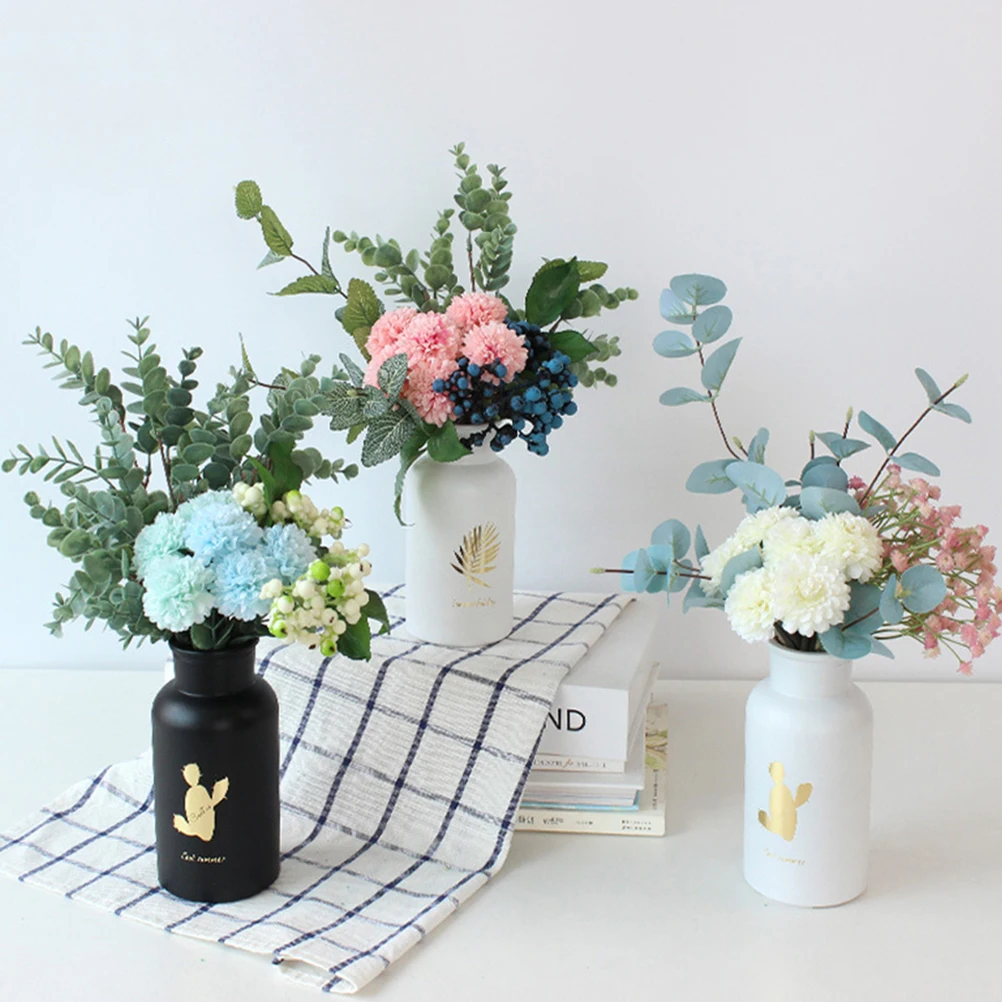 

10 Pcs Artificial Dandelion Flowers Vibrant Wedding Decor Arrangement Balls Simulation Plants Lifelike Design