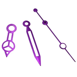 purple watch hands green luminous hands fit NH35 NH36 ETA 2824 2836 Miyota8205 8215 821 Mingzhu DG2813 3804 PT5000movement