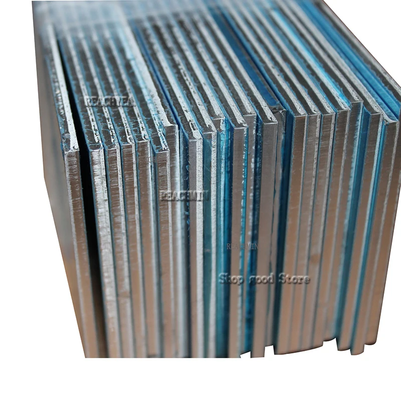 5052 pelat aluminium datar lembar aluminium DIY ketebalan 3mm 5mm 6mm 8mm 10mm 100x100mm 100x200mm dapat disesuaikan