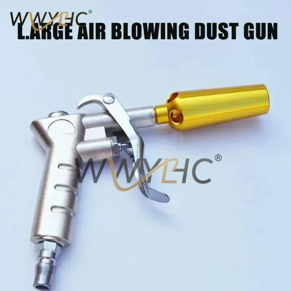 Pneumatic Car Blowing Gun Blow Dust Clean Tools Air Brush Sprayer Air Duster Aluminum Alloy Car Washer Flexible Air