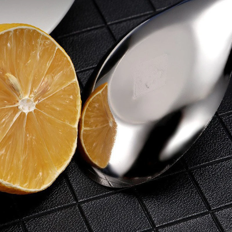 Chinese Spoons Stainless Steel Rice Soup Spoon Long Handle Flatware Cutlery Cooking Utensil Table Spoon For Kitchen Restaurant