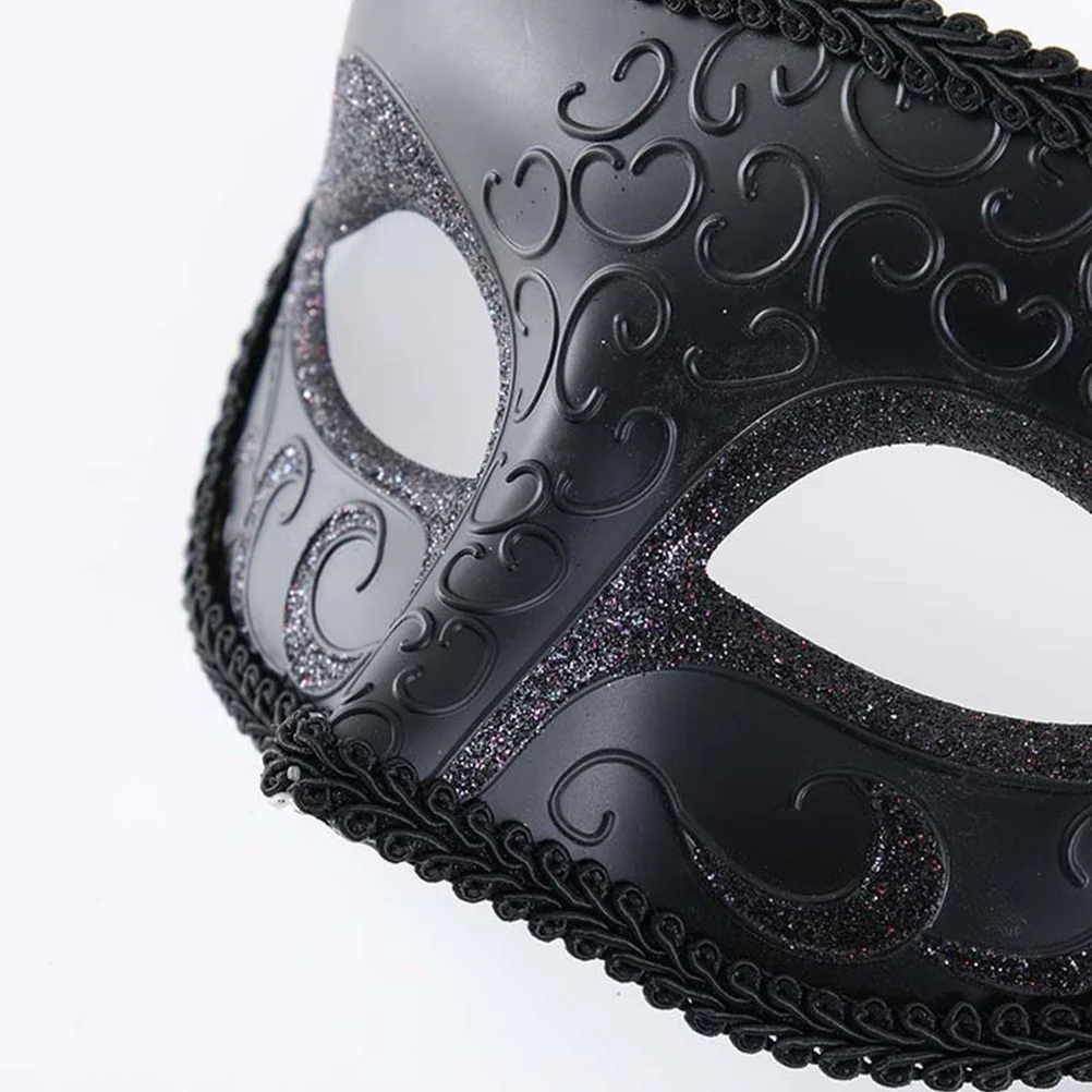 

3Pcs Sexy Vintage Masquerade Mask Retro Venetian Half Face Eye Mask Mardi Gras Cosplay Party Prop Cosplay Props