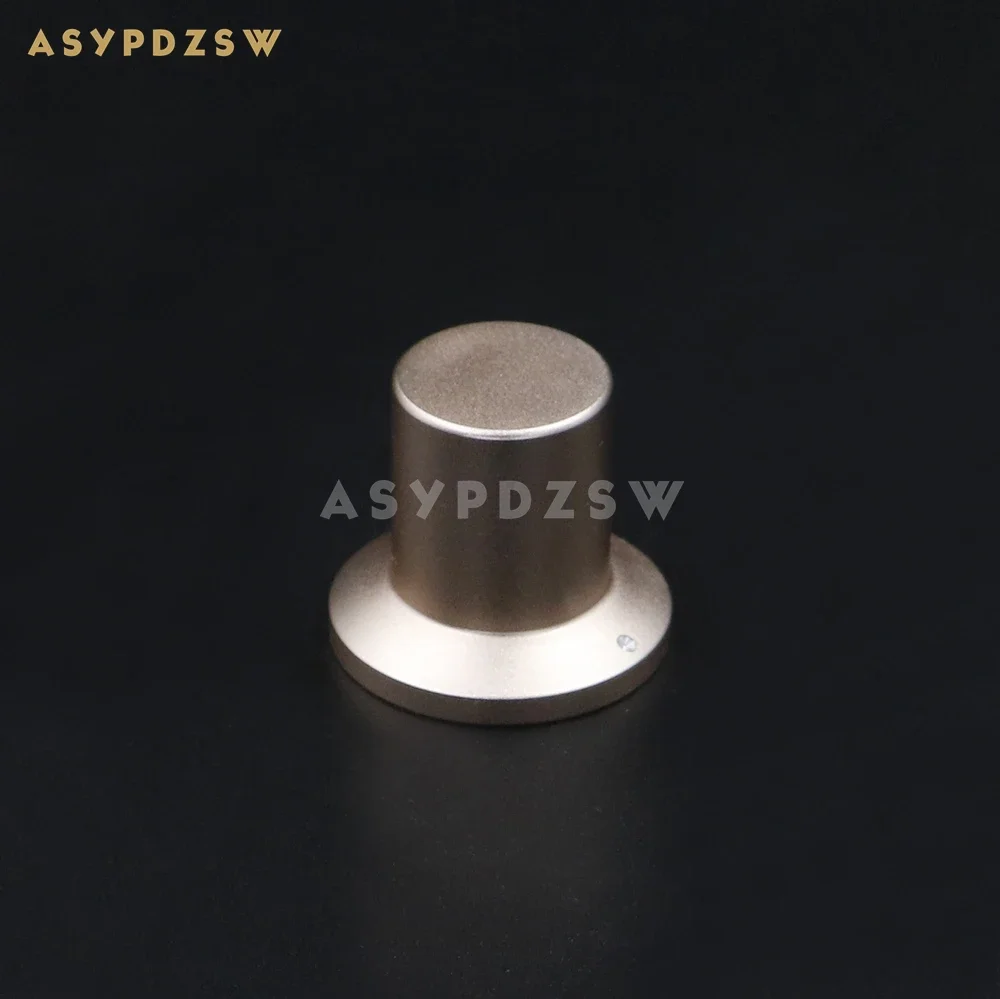 

1 PCS 30*19*26mm Amplifier Volume potentiometer Aluminum knob High gloss Silver/Black/Matte Golden (Optional)