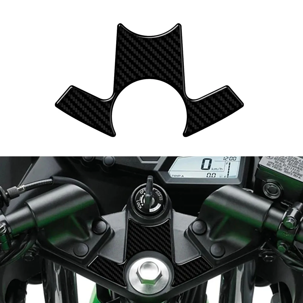 Motorcycle Top Triple Clamp Yoke Sticker Central Console Protector Sticker Case for ZX250R ZX300 ABS 2008-2016